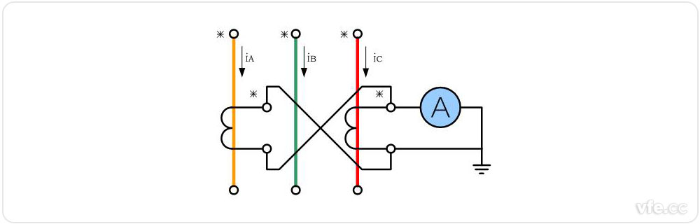 兩相差電流接線形式電流互感器接線圖