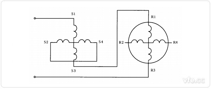 線性旋轉(zhuǎn)變壓器電氣原理圖