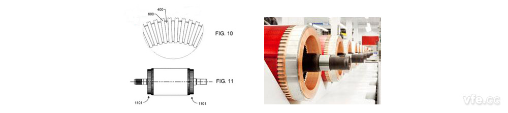  特斯拉異步電機(jī)轉(zhuǎn)子專利技術(shù)