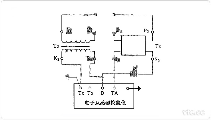 交流采樣法測量非傳統(tǒng)電流互感器電流輸出誤差線路